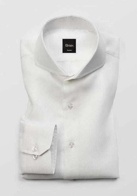 Egyptian White Royal Oxford Shirt