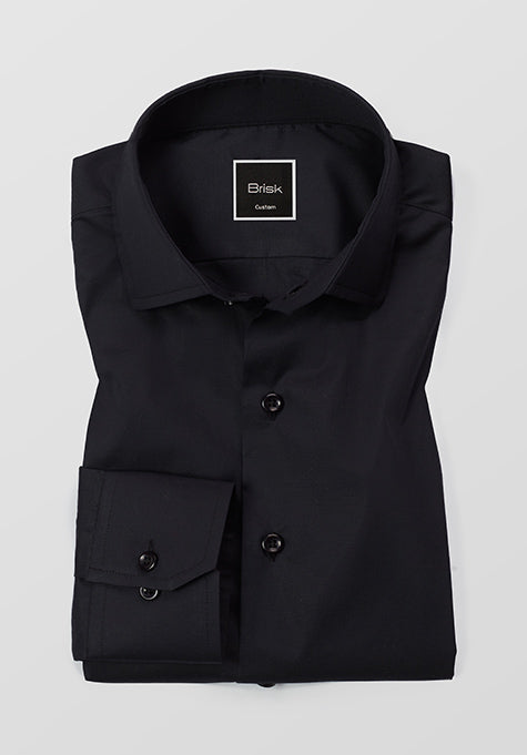 Black Stretch Shirt