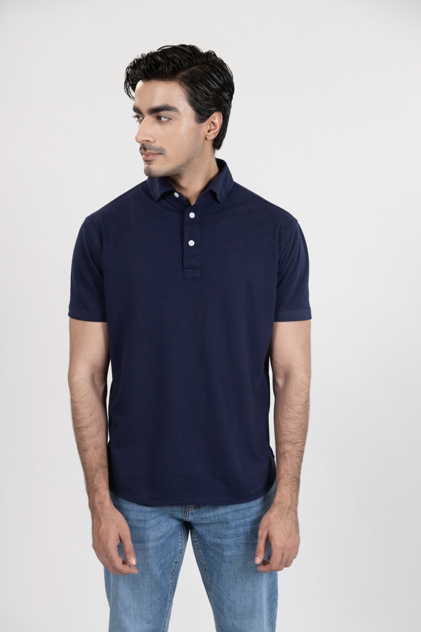 3 Pack Bundle - Feather Soft Piqué Knit Polo Shirts
