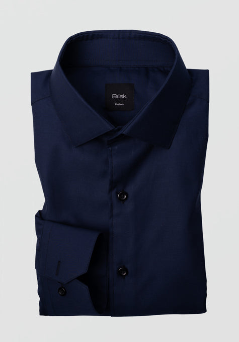 Navy Blue Egyptian Shirt
