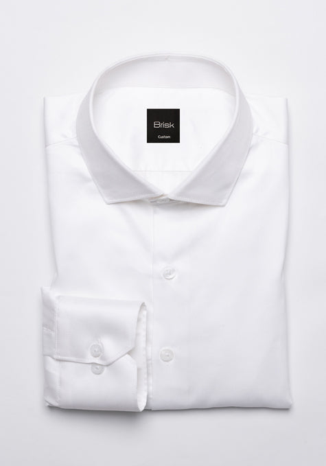 White Egyptian Twill Shirt