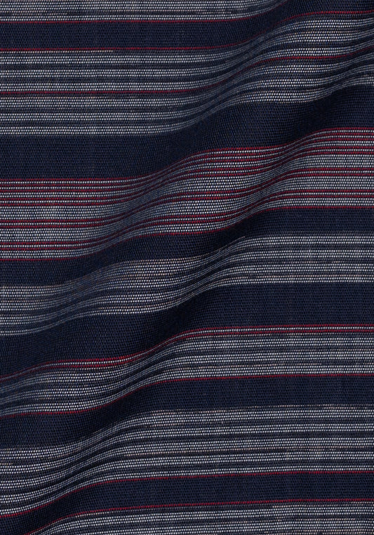 Blue Red Bold Horizontal Stripes