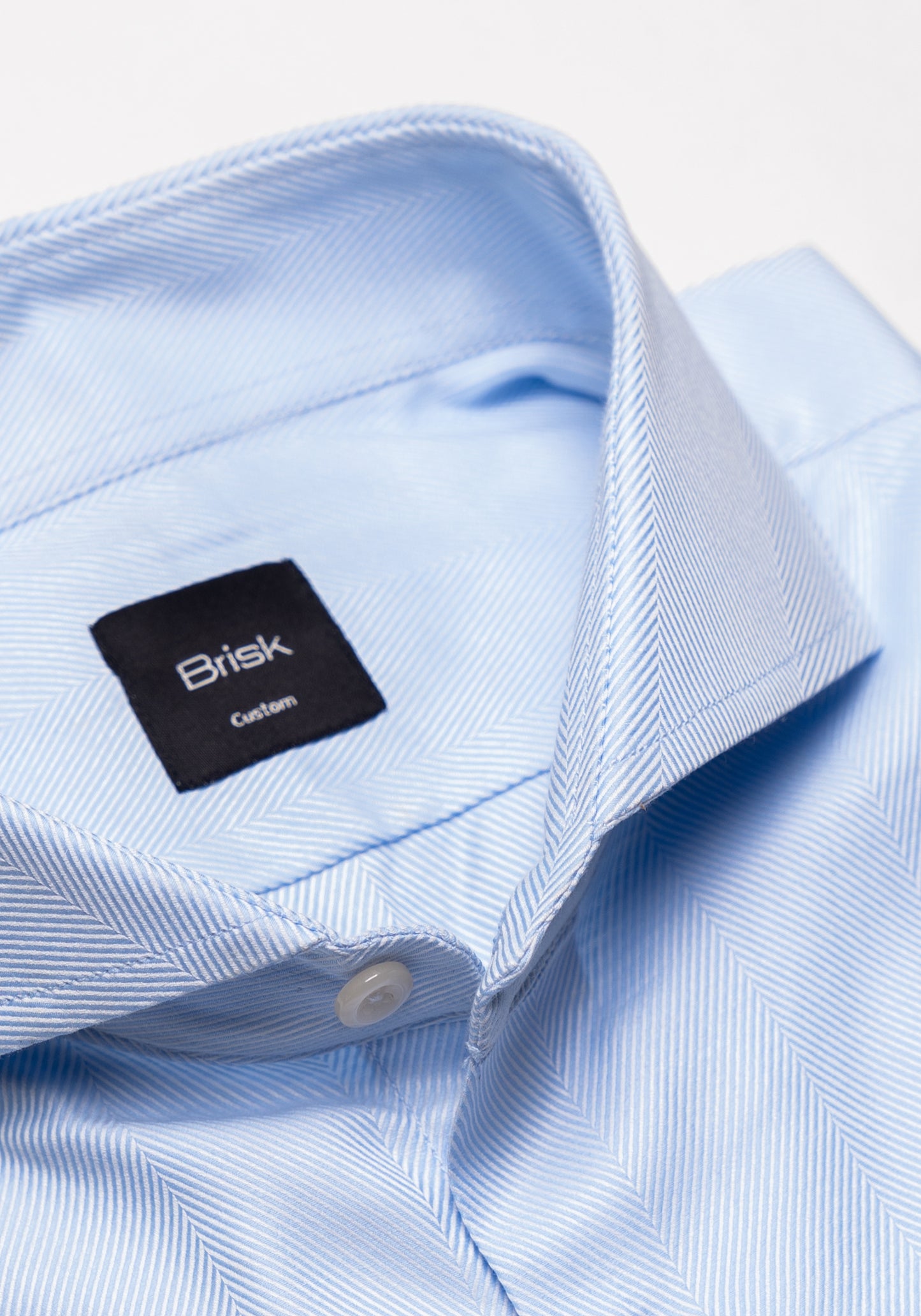 Sky Blue Bold Herringbone - Sale