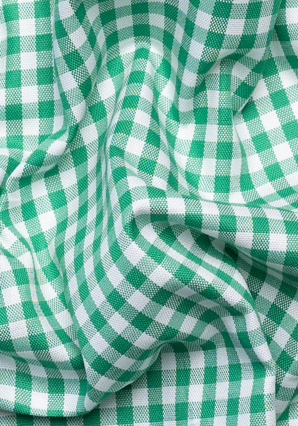 Green Pinpoint Gingham