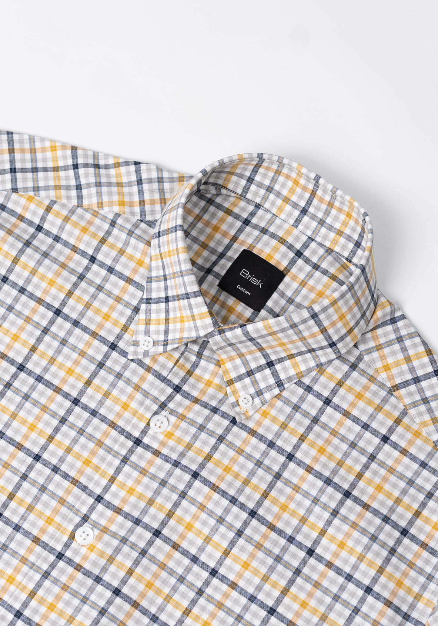 Multi Checkered Stretch Shirt