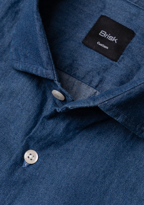 SUMMER DENIM DARK WASH - HALF SLEEVES