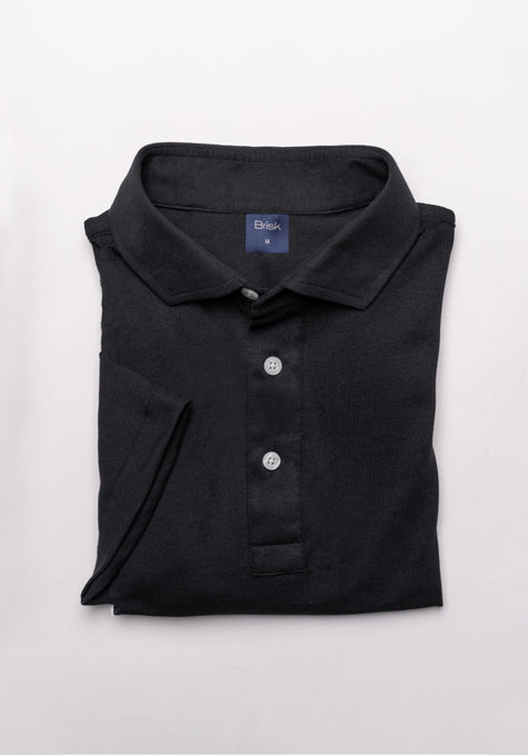 3 Pack Bundle - Feather Soft Piqué Knit Polo Shirts