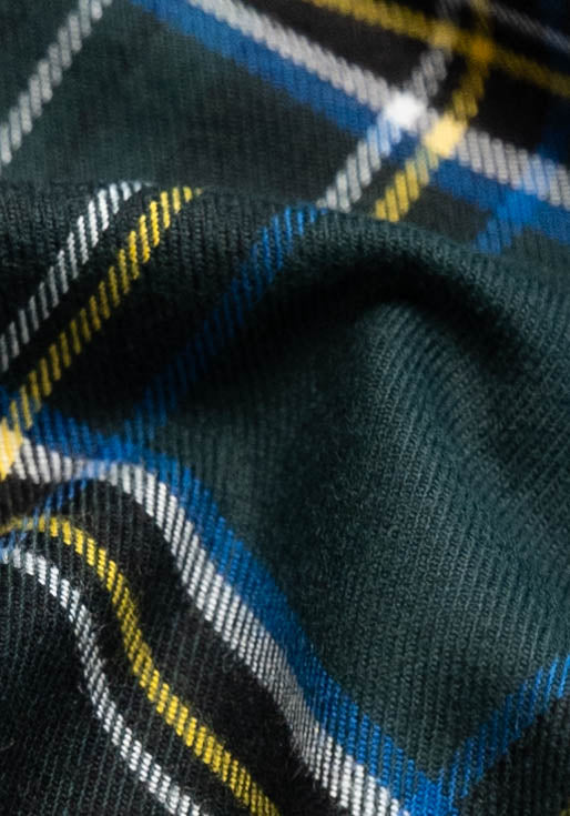 Bottle Green Plaid Flannel-2