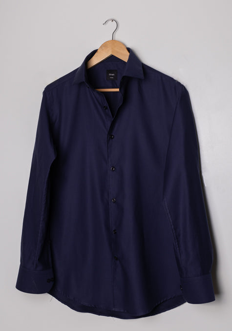 Navy Blue Egyptian Shirt