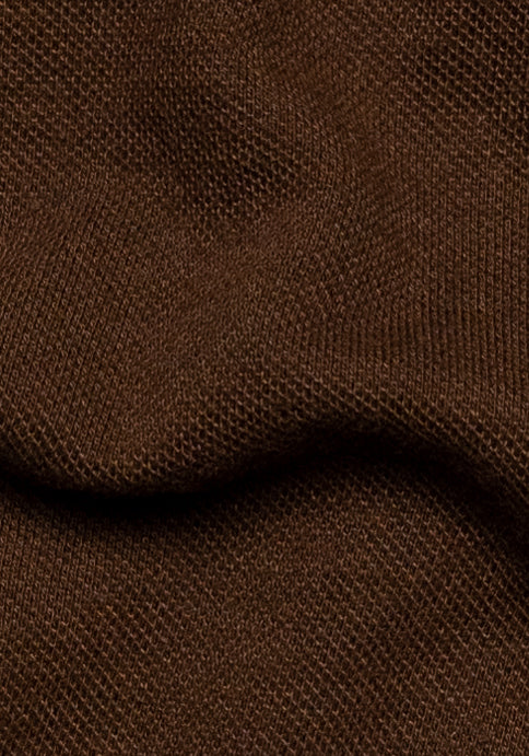 Brown Feather Soft Piqué-2