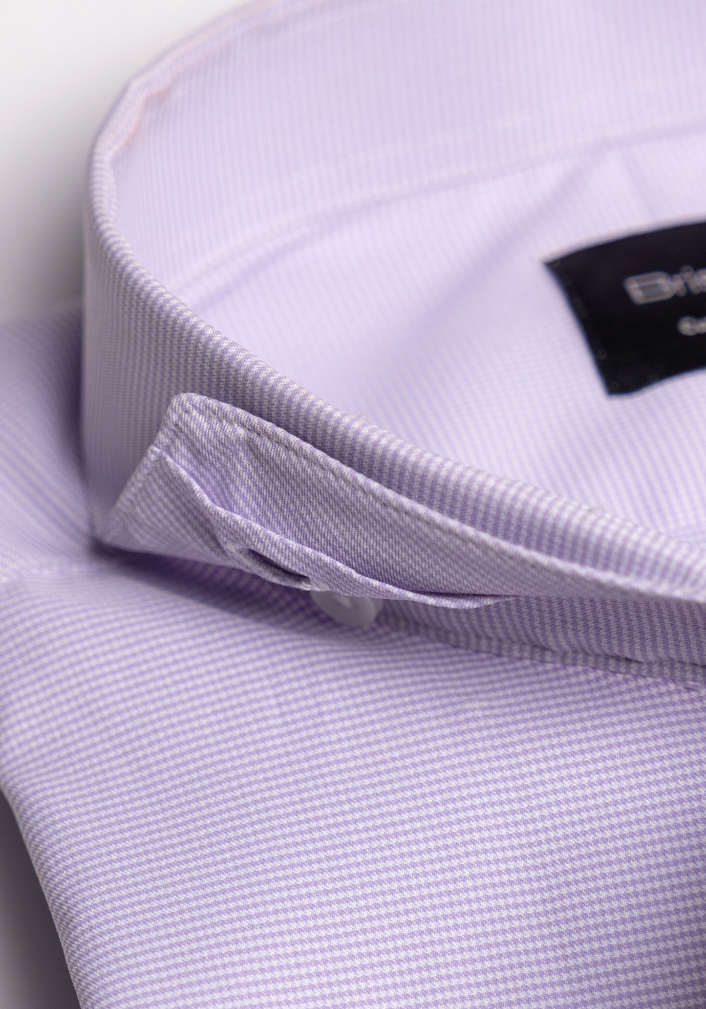 Lilac Micro Houndstooth Performance Ultra Stretch Shirt - Wrinkle Free