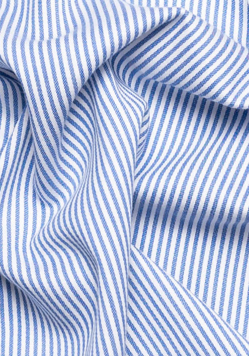 Super Soft Blue Stretch--Stripes