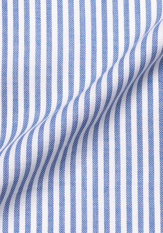 Super Soft Blue Twill Tencel---Stripes