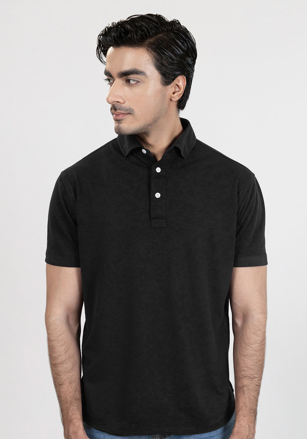 3 Pack Bundle - Feather Soft Piqué Knit Polo Shirts