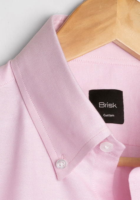 Pink Pinpoint Oxford Shirt