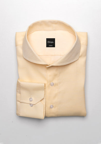 Egyptian Yellow Structured Shirt - SALE