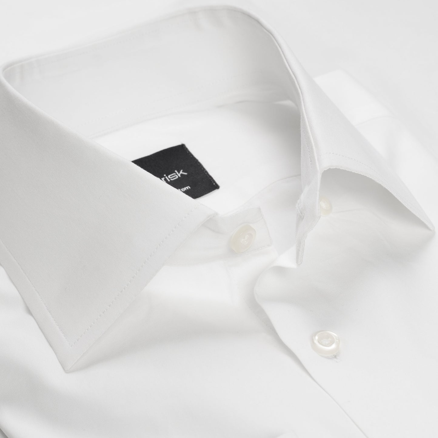 WHITE STRETCH SHIRT - SALE