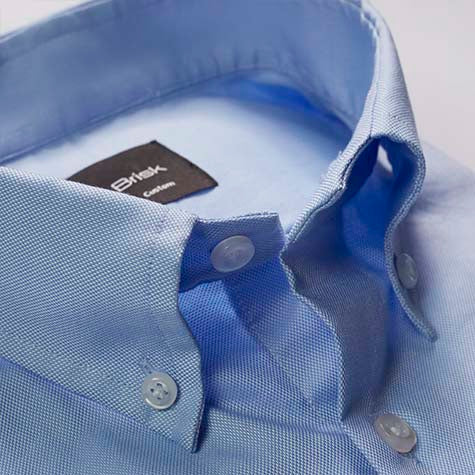 BLUE PINPOINT SHIRT - Sale
