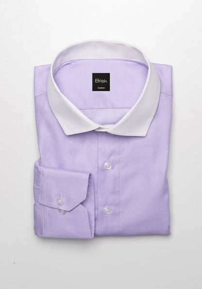 Egyptian Lavender Structured Shirt - SALE