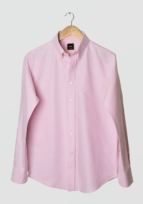 PINK PINPOINT OXFORD SHIRT - SALE