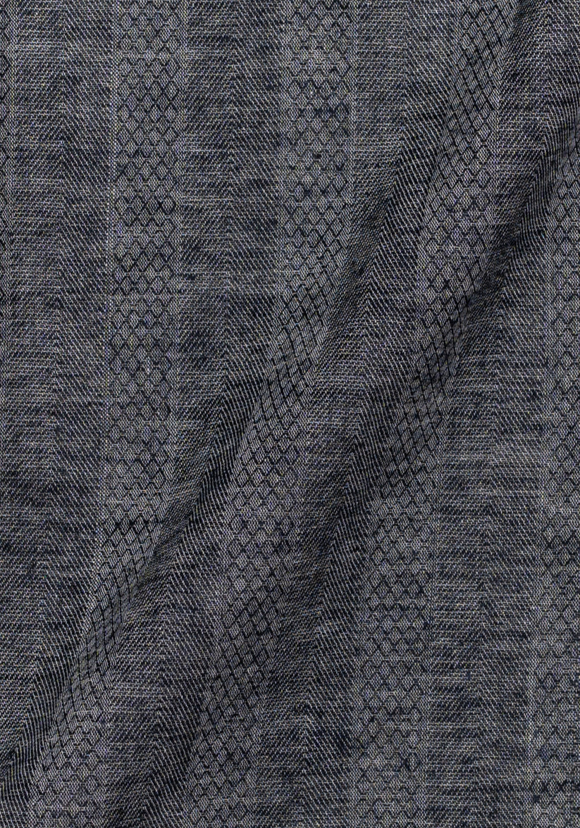 Bold Charcoal Stripes Light-weight Shirt - Button Down