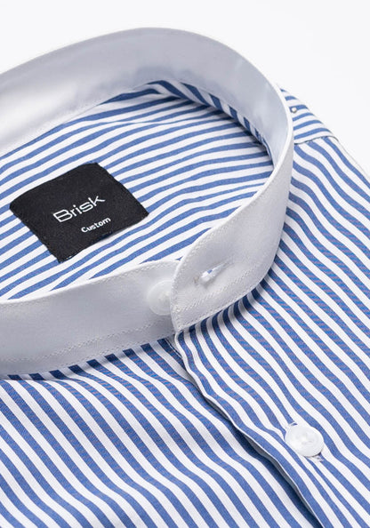 Navy Bengal Performance Stretch Stripes Shirt
