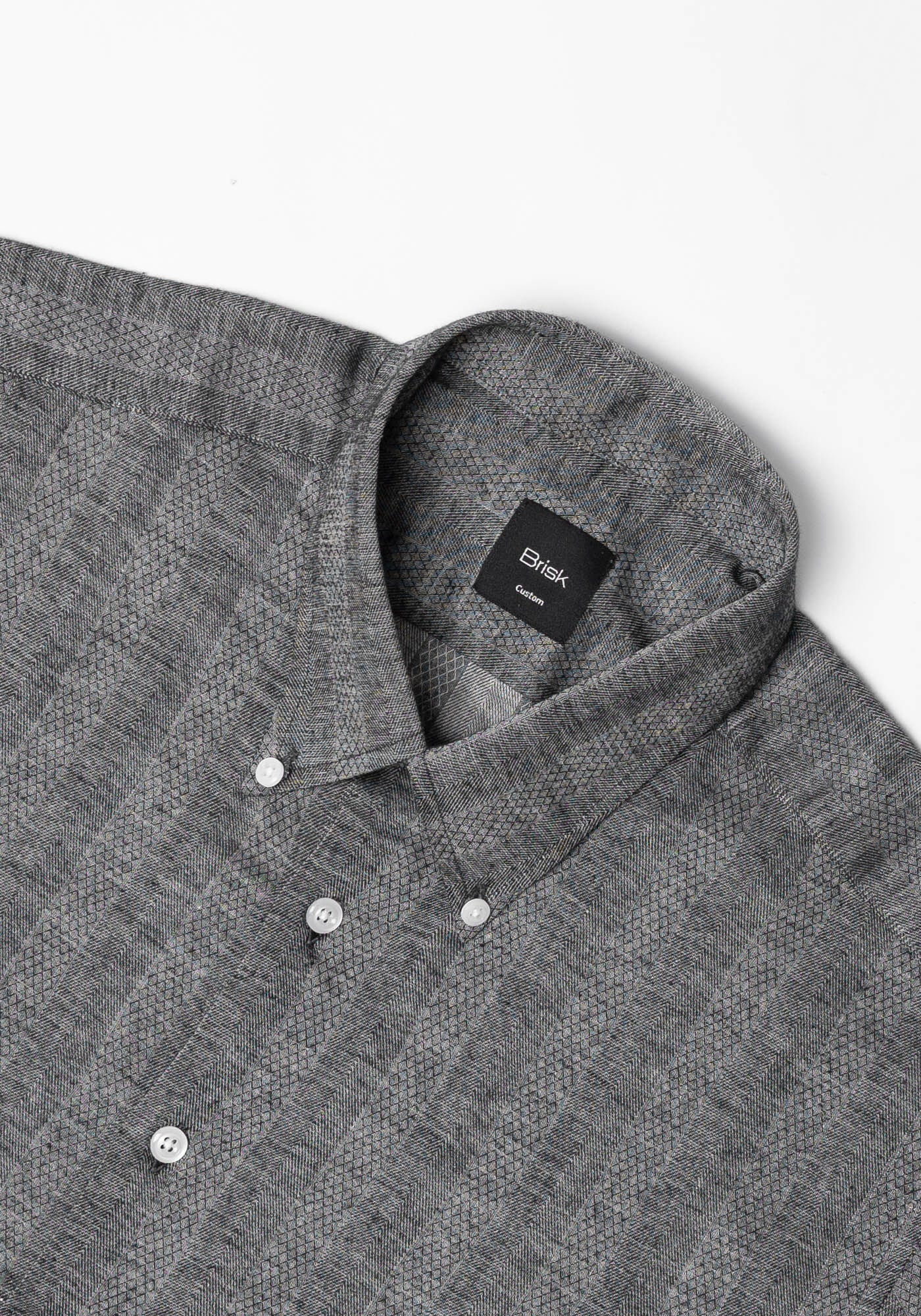 Bold Charcoal Stripes Light-weight Shirt - Button Down