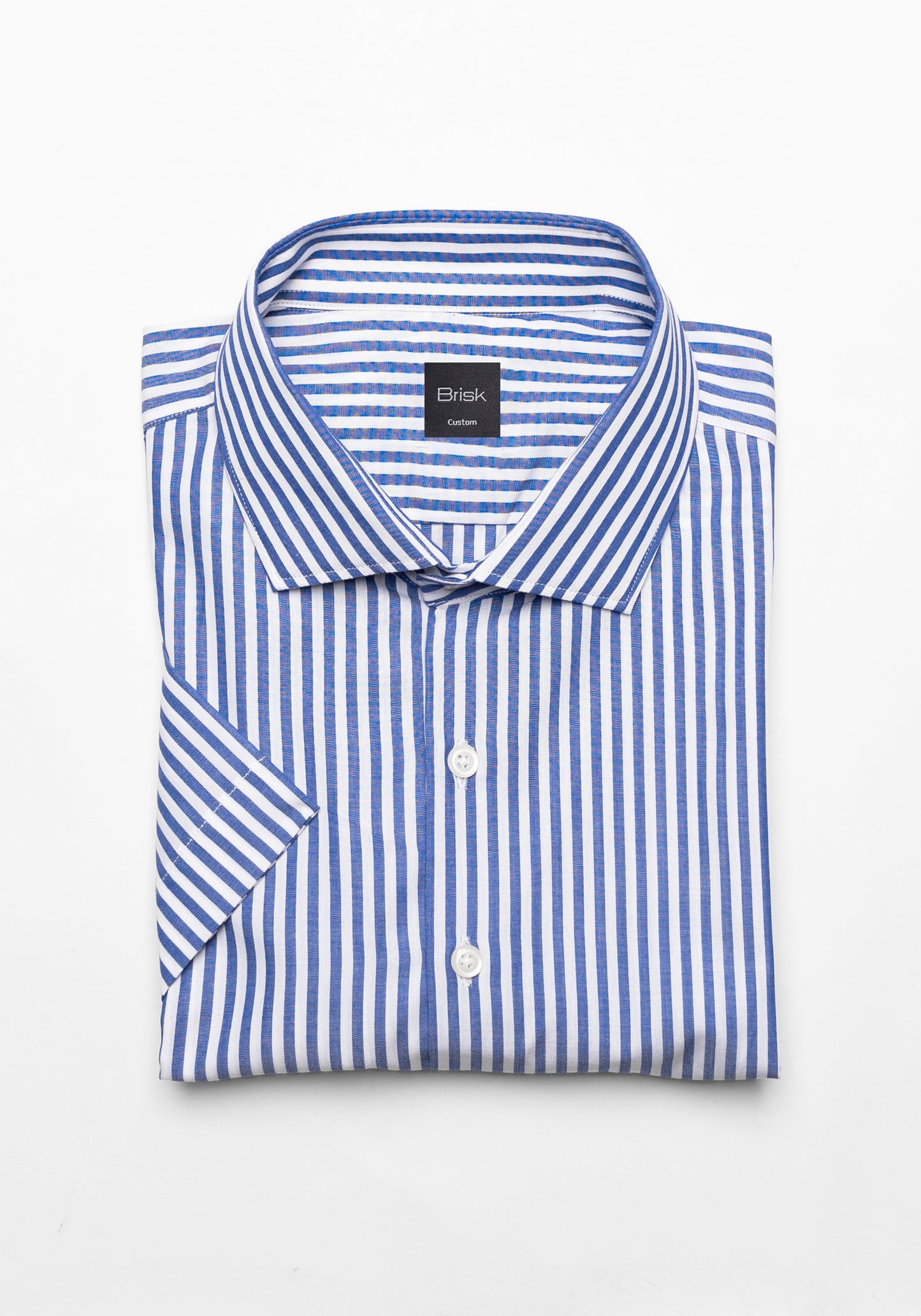 Navy Bengal Stripes - Half Sleeves - Sale