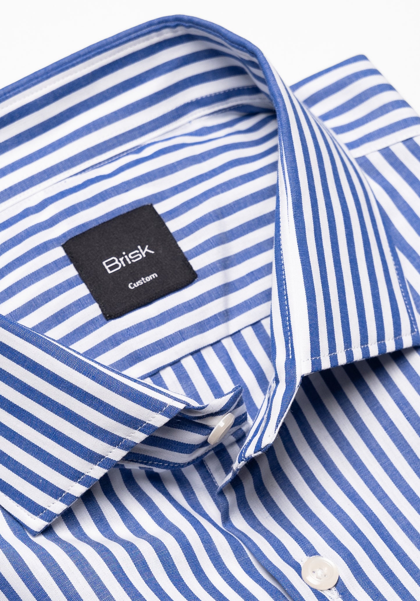 Navy Bengal Stripes - Half Sleeves - Sale