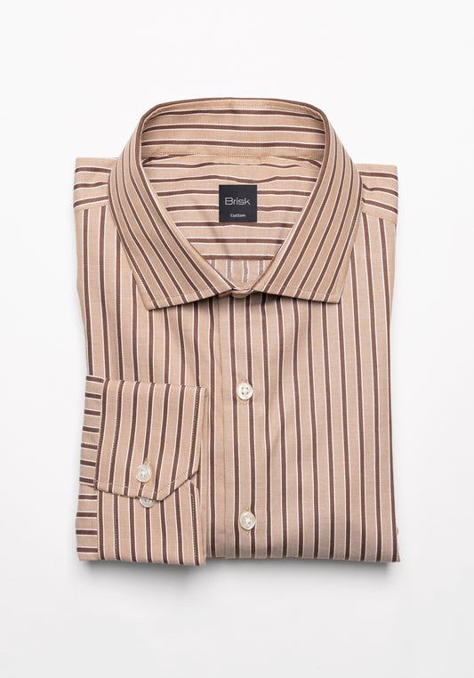 Moca Brown Stripes - Sale