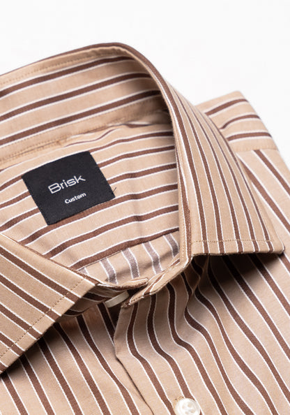 Moca Brown Stripes - Sale