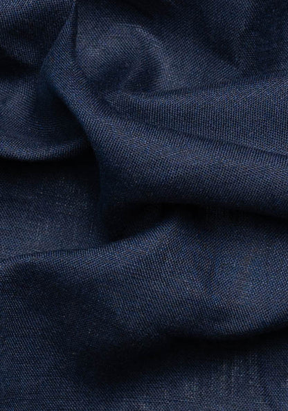 Navy Blue Linen