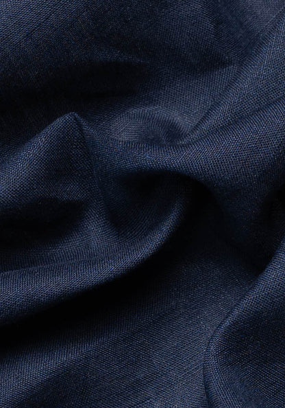 Navy Blue Linen