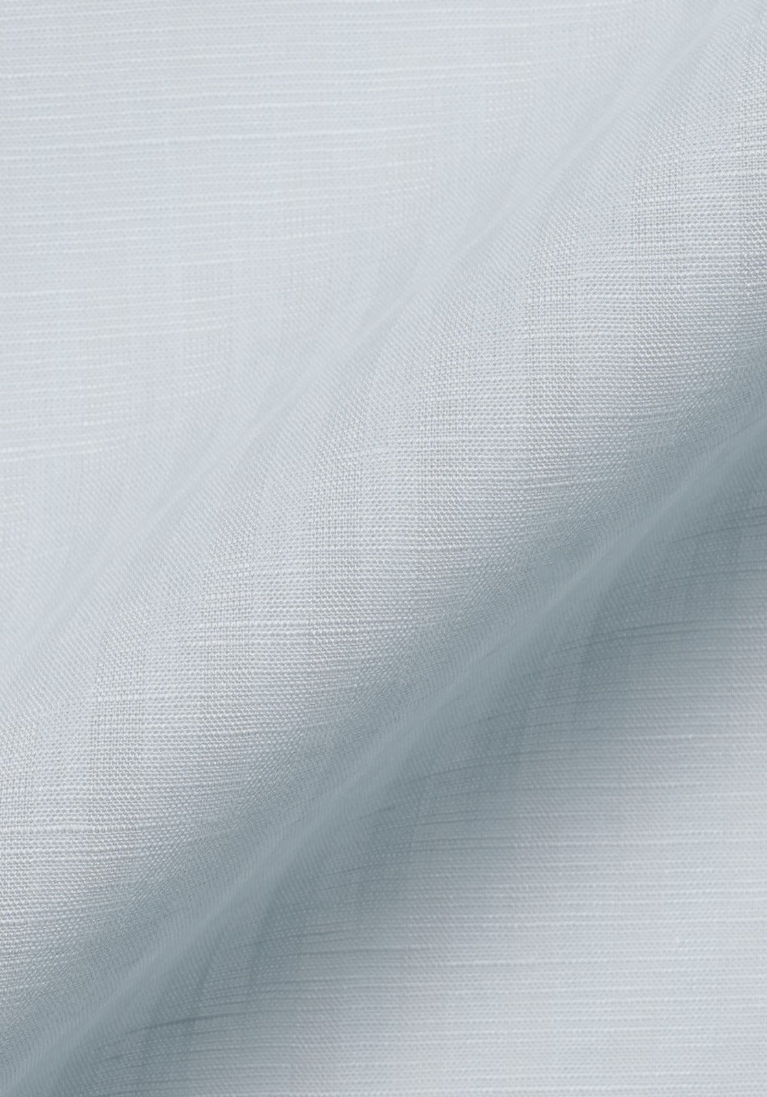 Aqua Cotton Linen Soft Stripes
