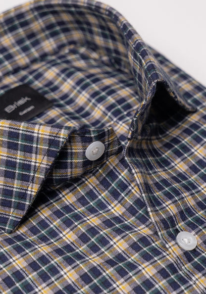 Multi Color Brushed Tattersall Shirt
