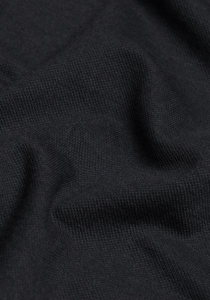 Washed Black Feather Soft Piqué