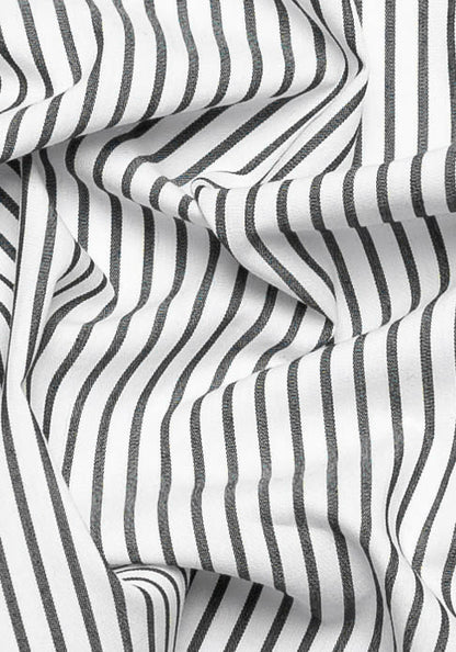 Black Comfort Stretch--Stripes