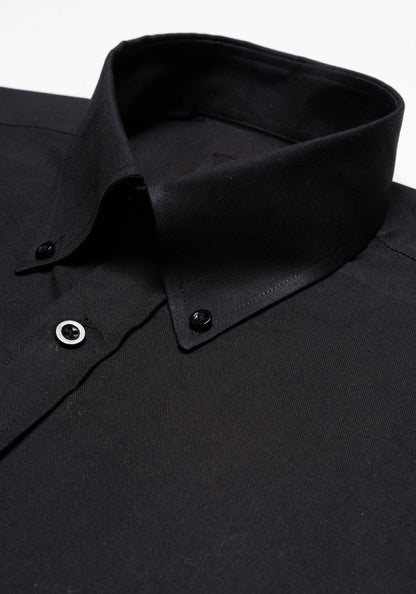 Black Pinpoint Shirt-2