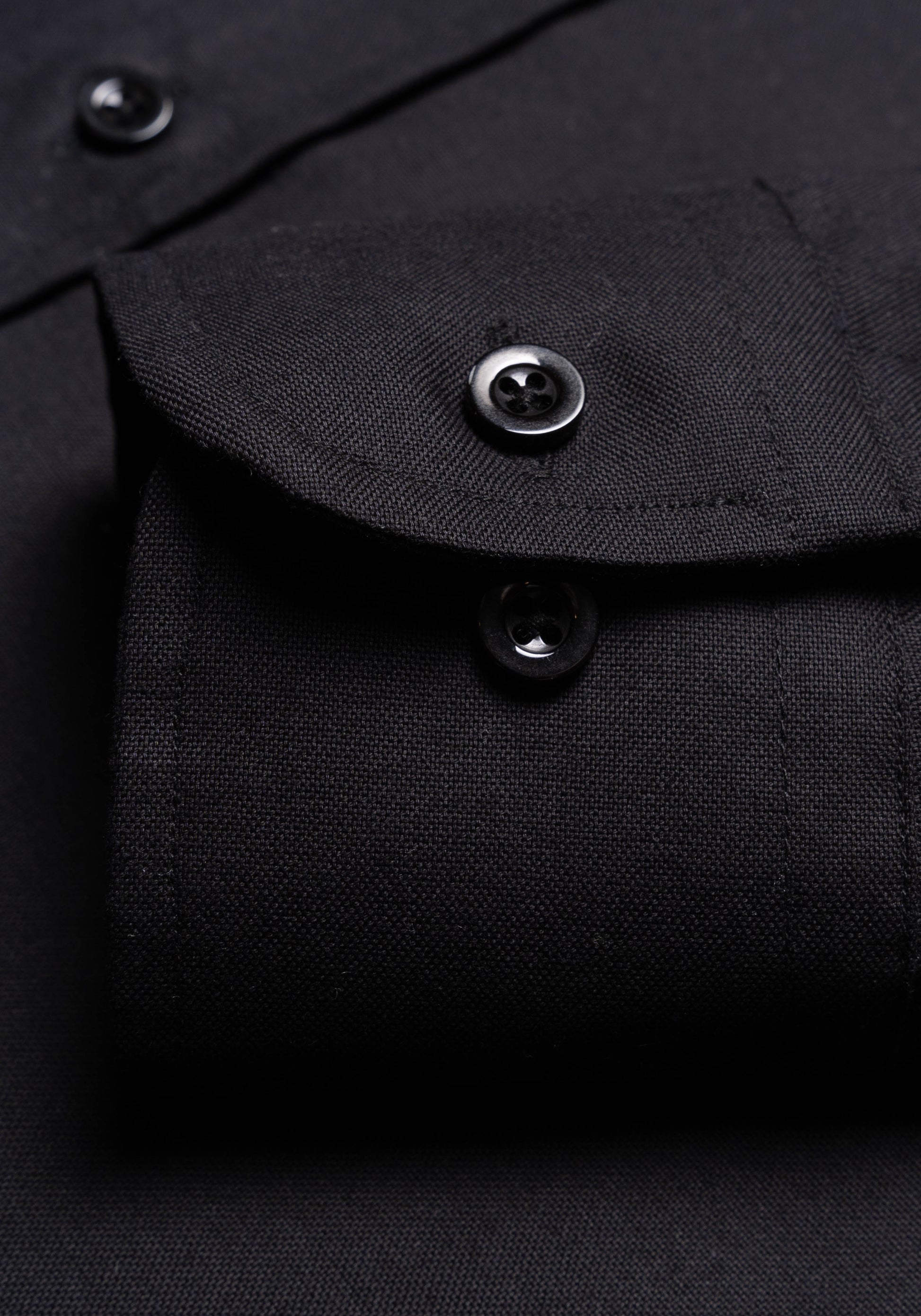 Black Pinpoint Shirt-3