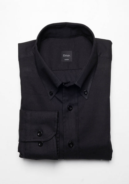 Black Pinpoint Shirt
