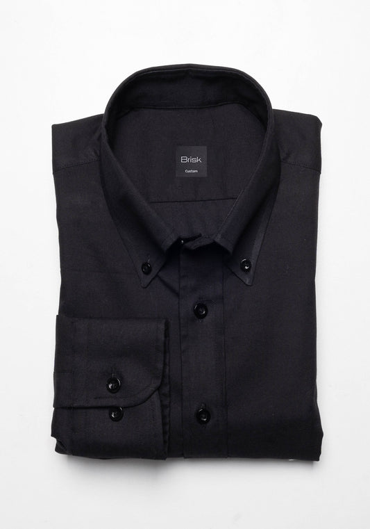 Black Pinpoint Shirt