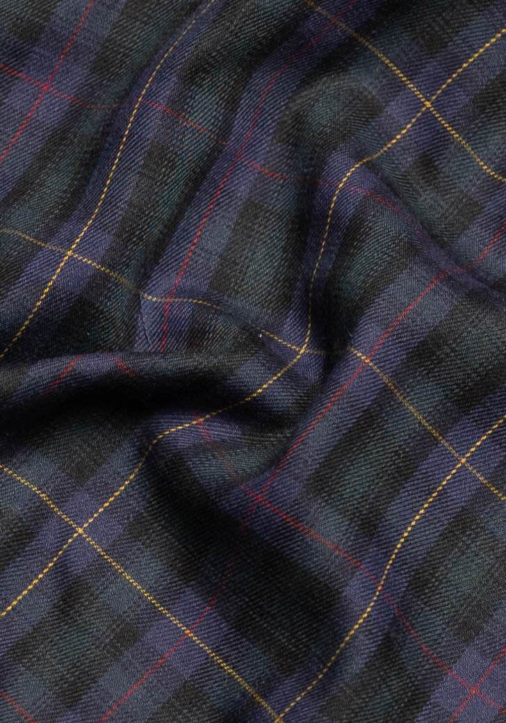 Black Watch Multi Color Tartan - Wrinkle Free-1