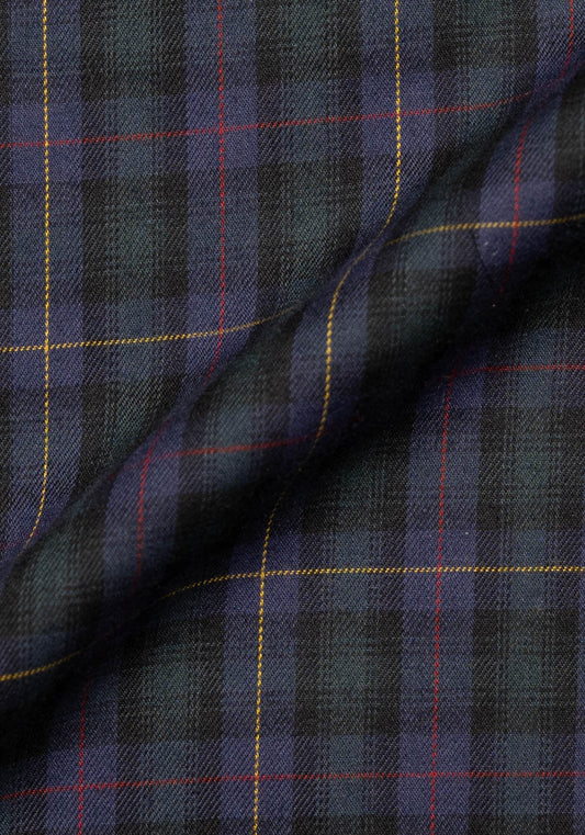 Black Watch Multi Color Tartan - Wrinkle Free-2