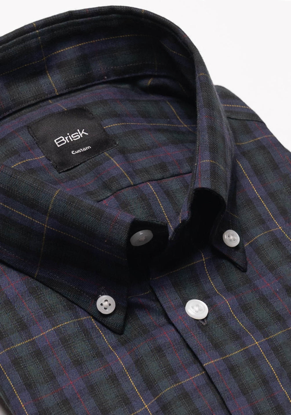 Black Watch Multi Color Tartan Shirt - Wrinkle Free-1