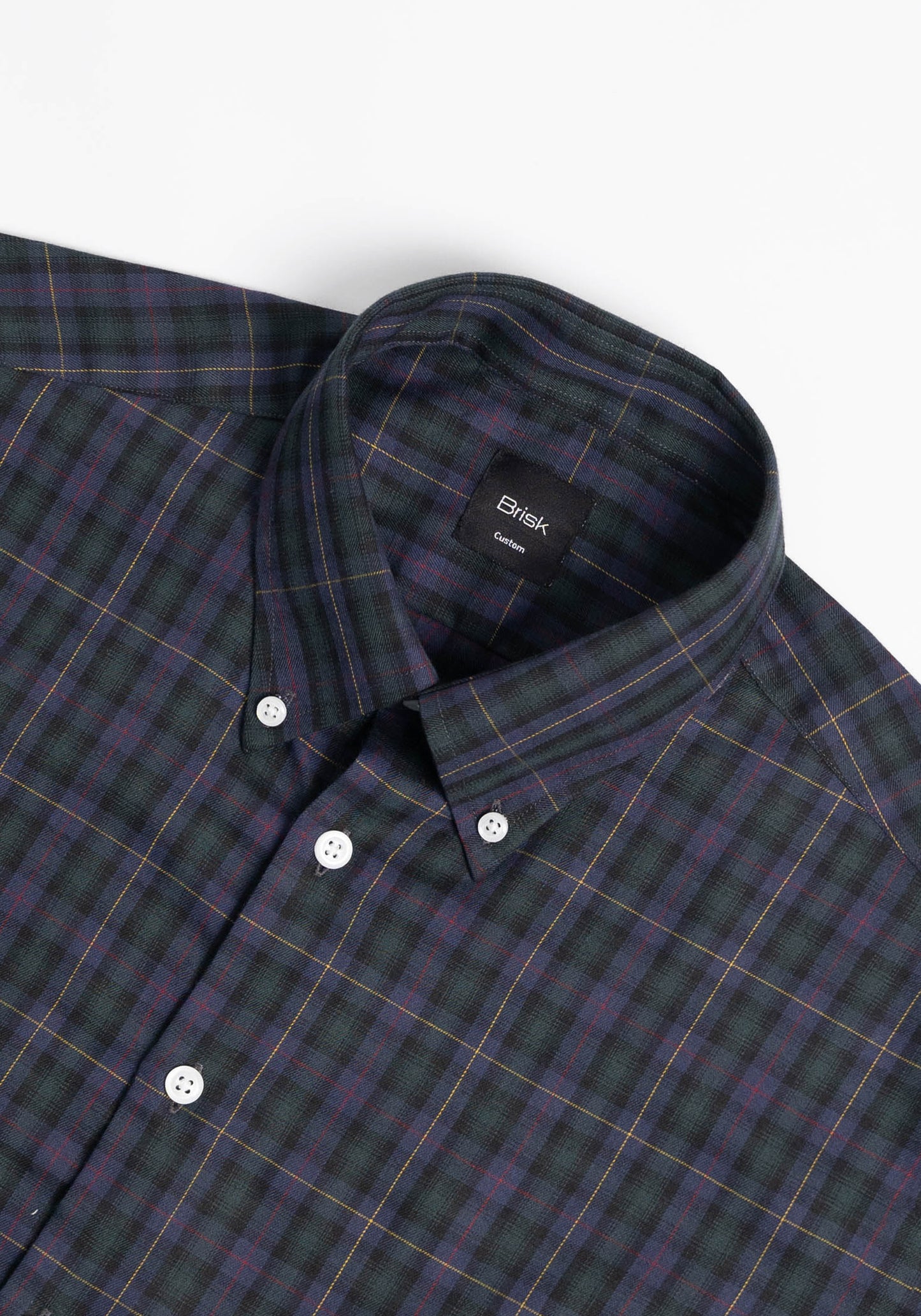 Black Watch Multi Color Tartan Shirt - Wrinkle Free-2