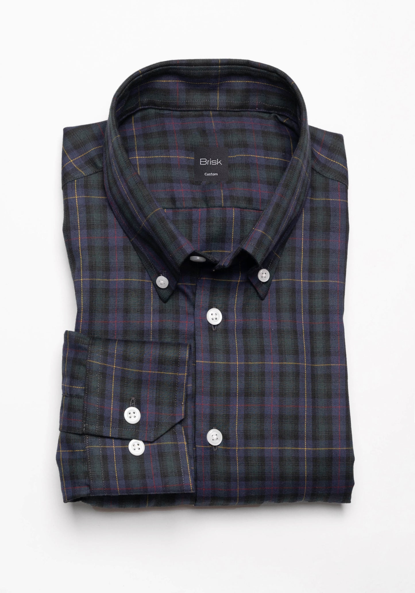 Black Watch Multi Color Tartan Shirt - Wrinkle Free

