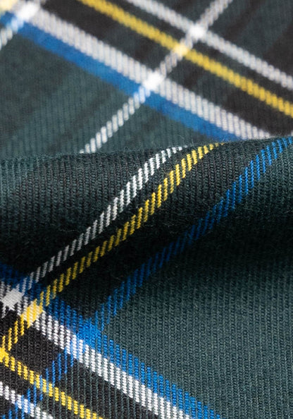 Bottle Green Plaid Flannel-1