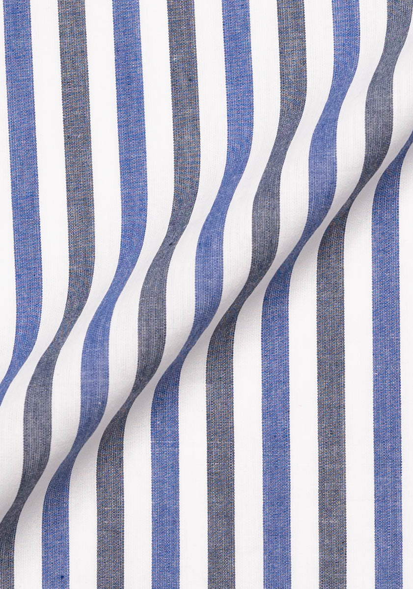 Chambray Blue Multi Stripes-1