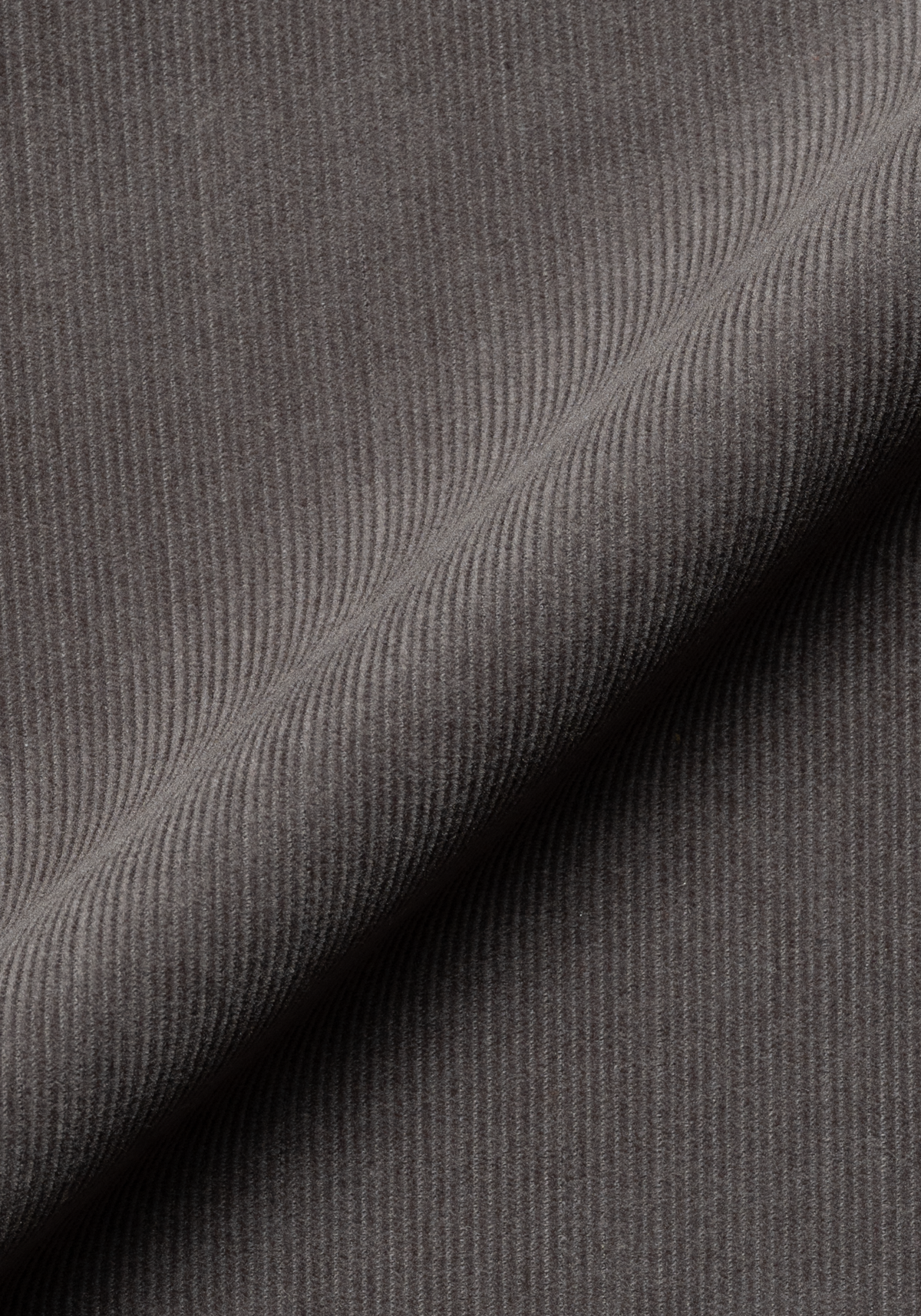 Charcoal Fine Wale Corduroy