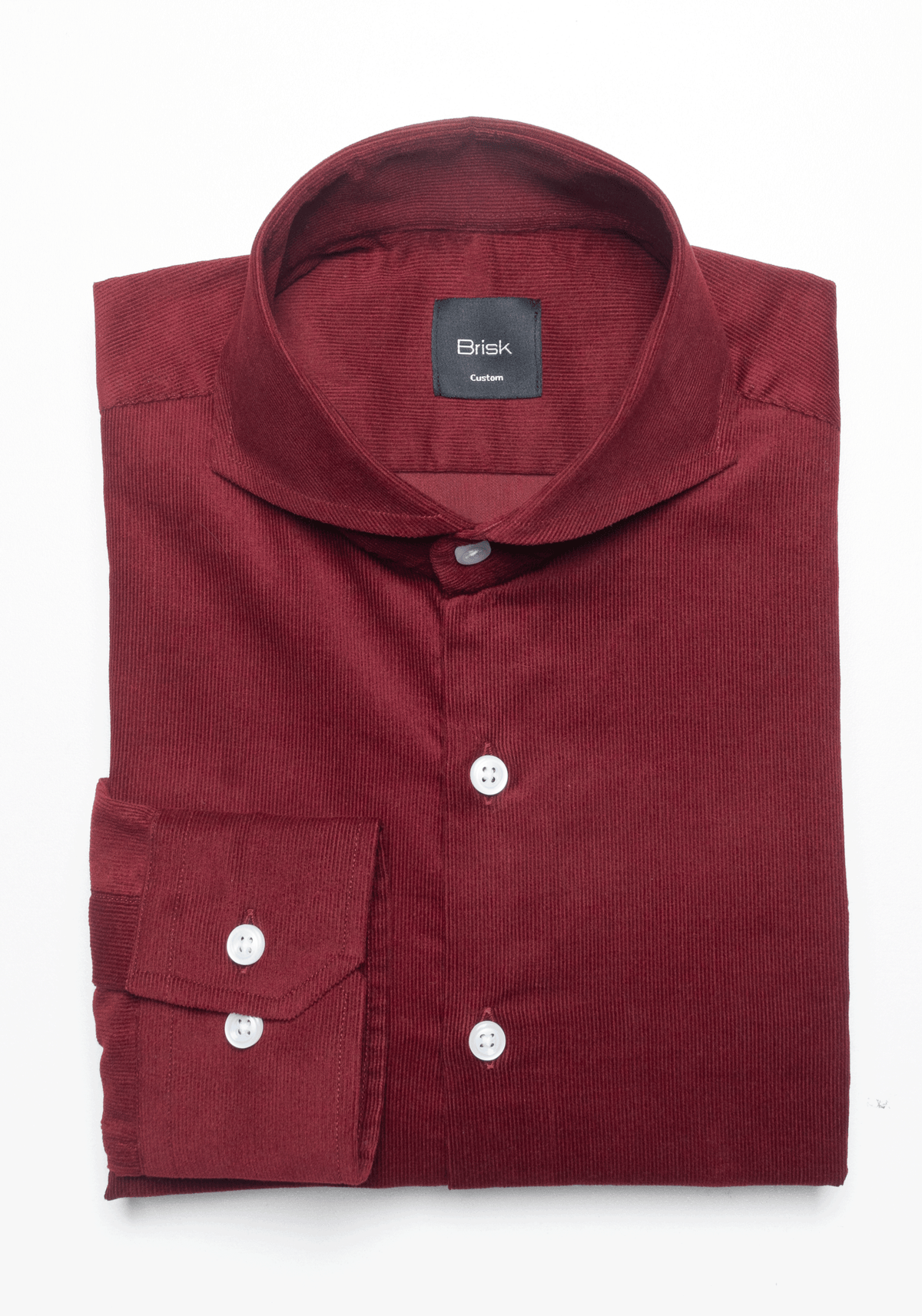Classic Wine Fine Wale Corduary Shirt